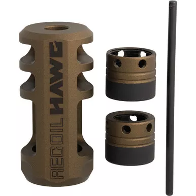 Browning 1293081 Recoil Hawg Muzzle Brake, Burnt Bronze