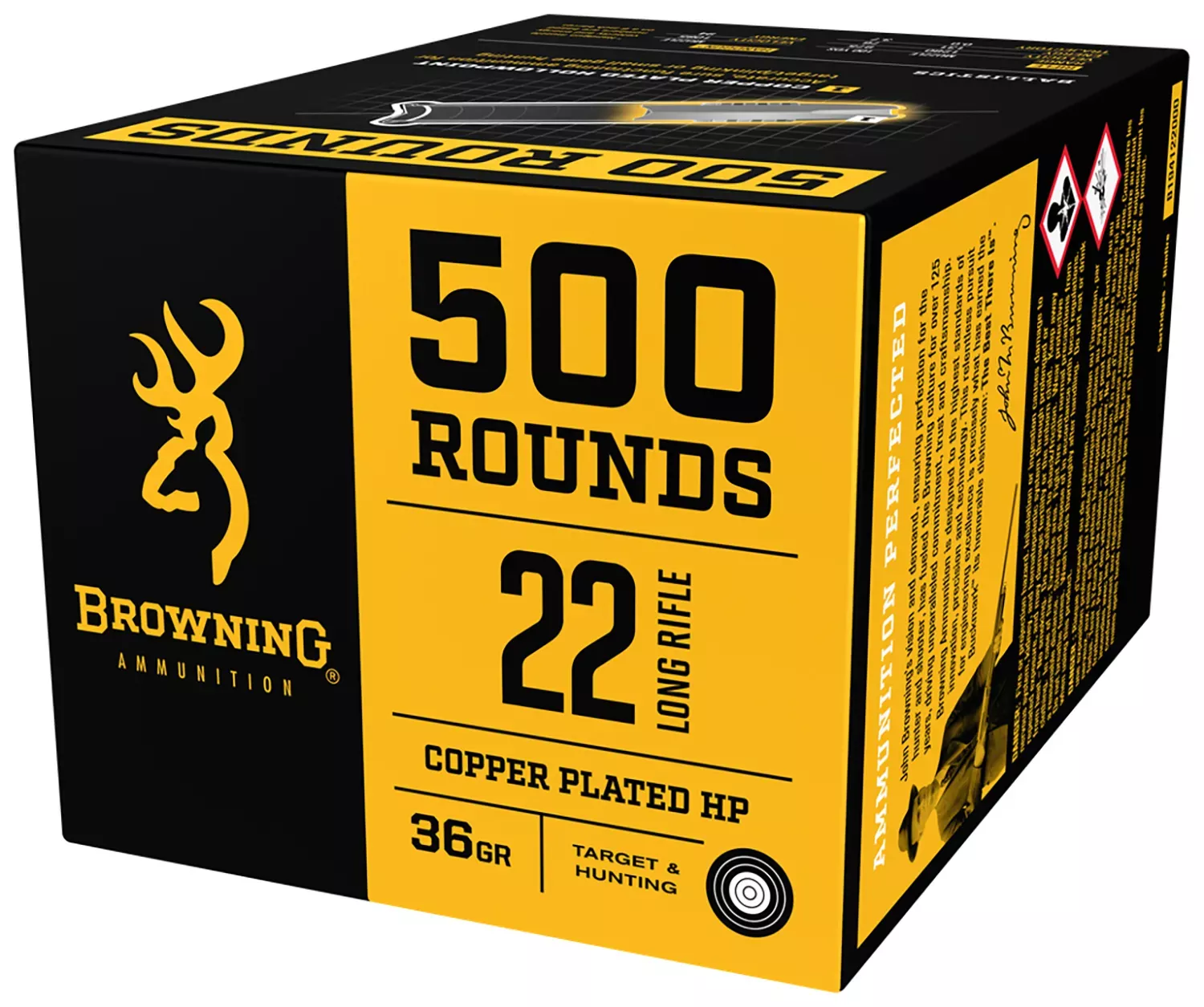 Browning BPR Performance 22 LR 36 Gr 1280 fps PHP 500/Box