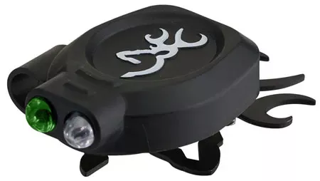 Browning Buckmark Cap Light 13/6 Lumens Green/White LED Black