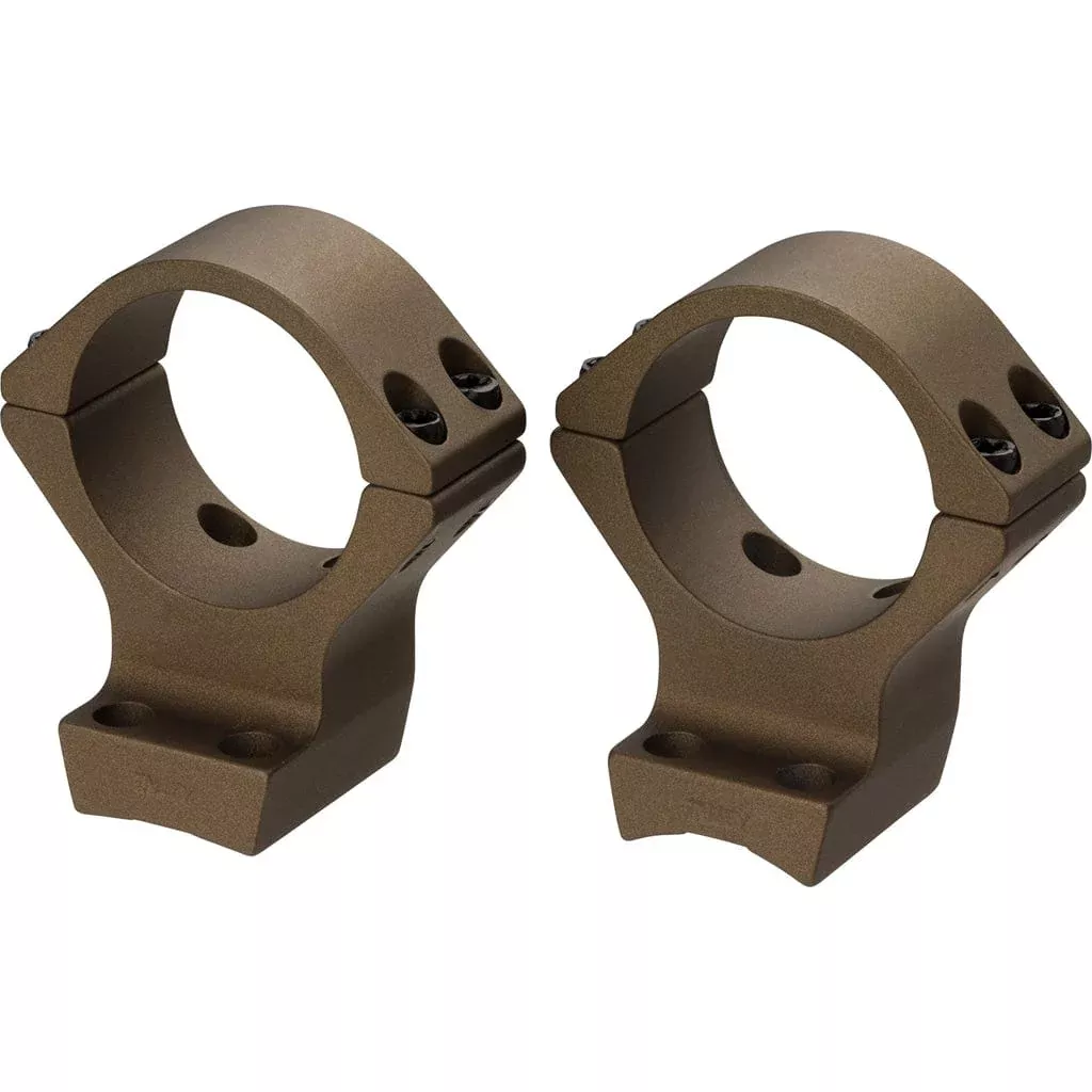 Browning X-bolt Integrated Scope Rings Burnt Bronze 1 In. High