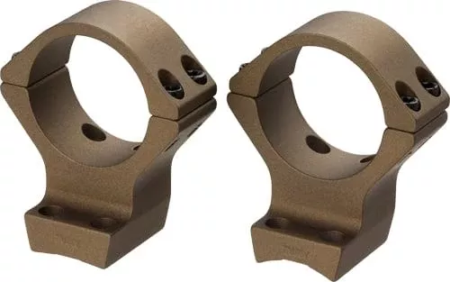 Browning X-bolt Integrated Scope Rings Burnt Bronze 1 In. Low