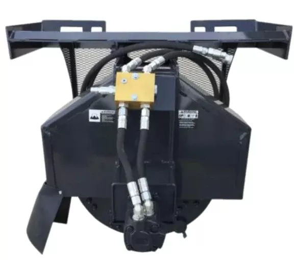 Brushfox Skid Steer Stump Grinder | Mini (Low Flow), Standard Flow & High Flow| 1030 GPM | For Skid Steers