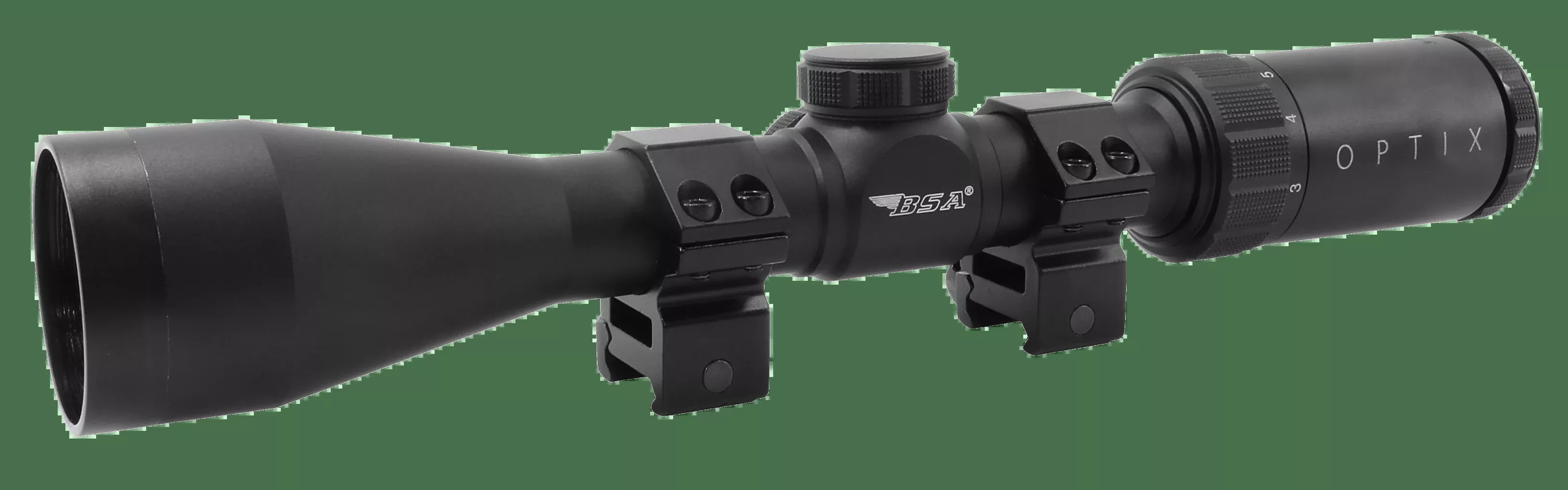 Bsa Optix Series Riflescope - 4-12x40mm Bdc-8 Reticle Black