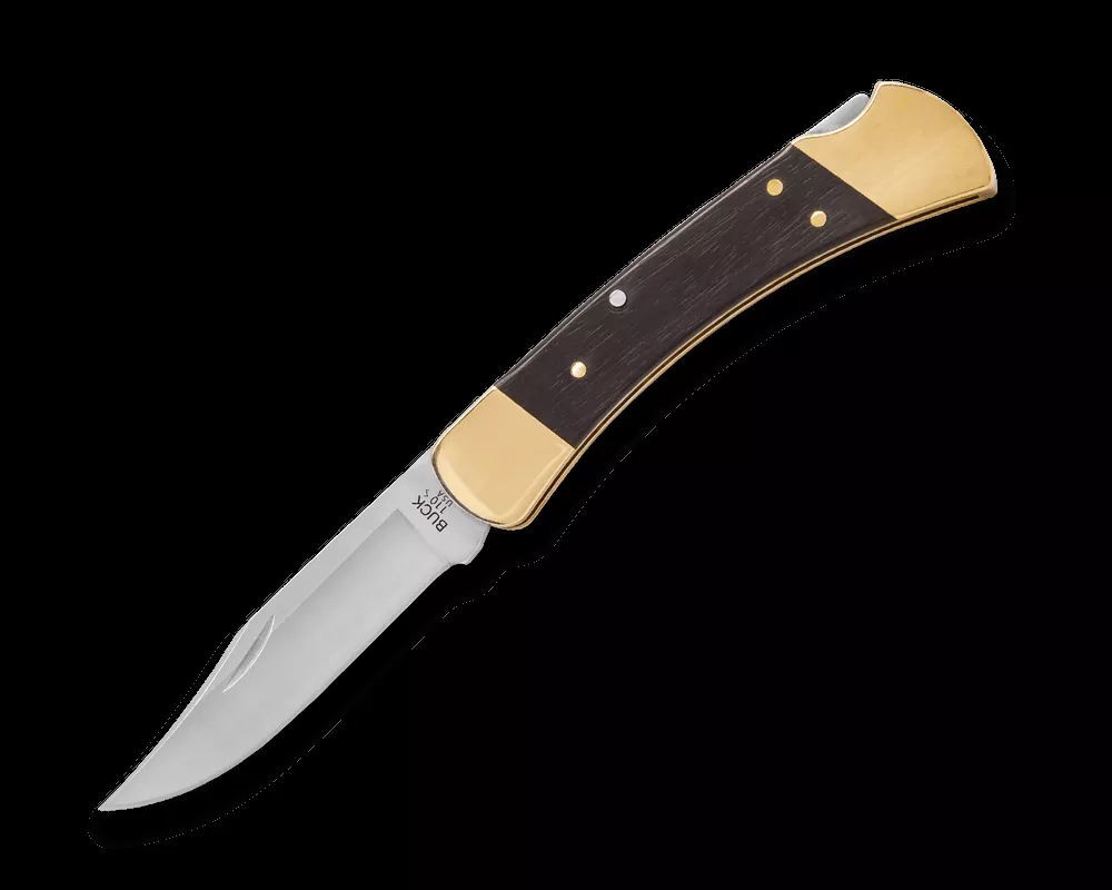 Buck 110 Slim Heritage Elite Knife – Brown EDC Folding Pocket Knife