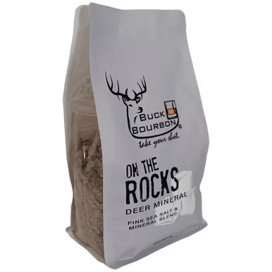 Buck Bourbon BB-OTR On The Rocks Deer Mineral 5 lb, White