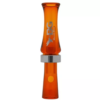 Buck Gardner Mallard Magic Cajun Style Duck Call Clear / Bourbon