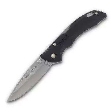 Buck Rival 1 Small Lockback Folding Knife Black 2.75" Blade