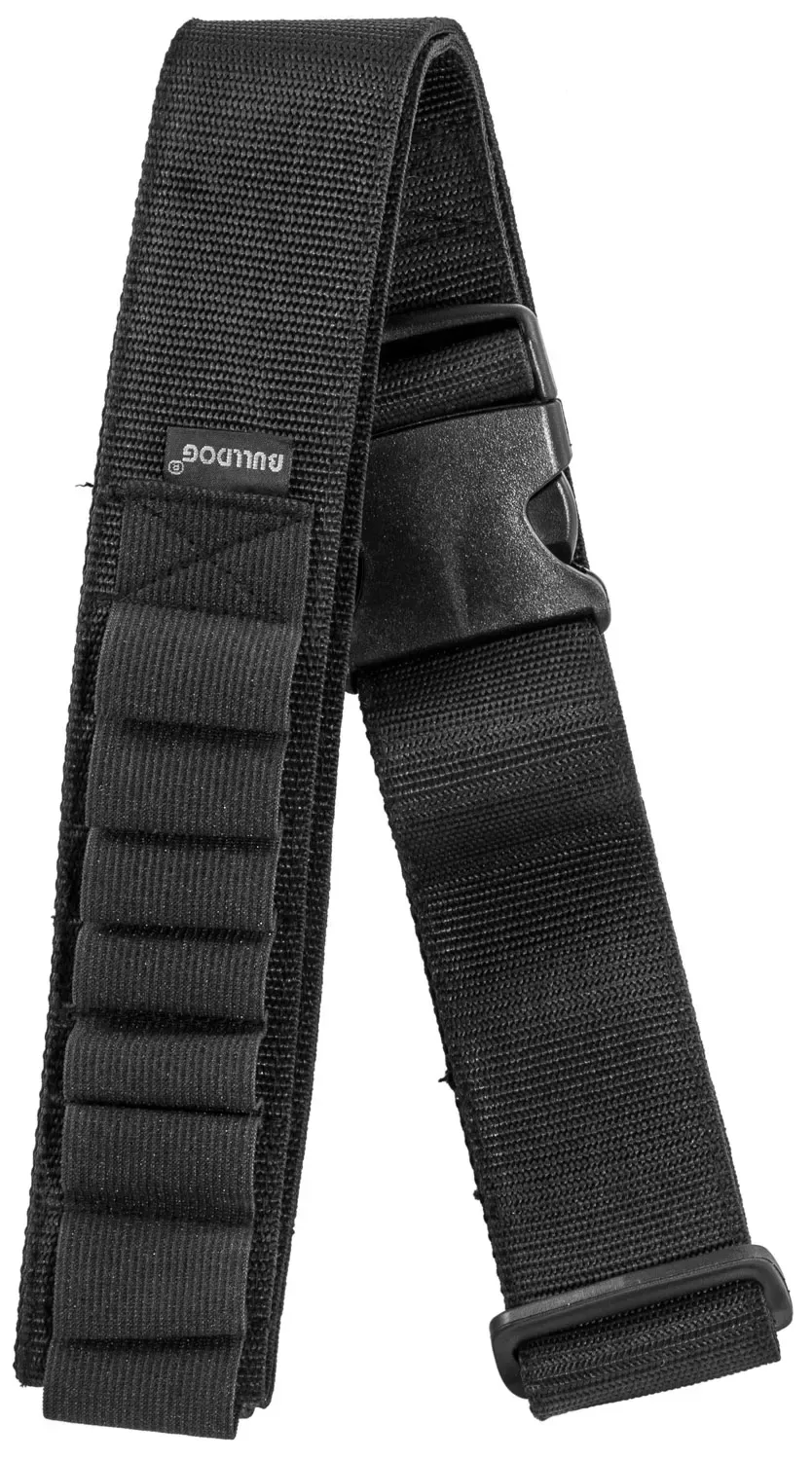 Bulldog Ammo Belt Shotgun 20 Rounds Black Nylon Adjustable