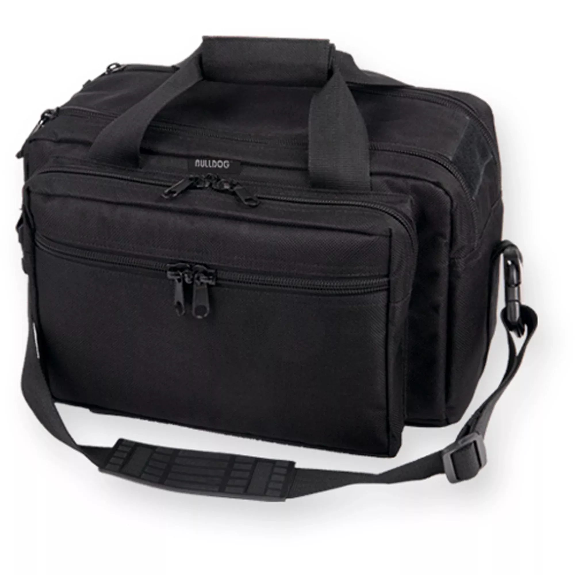 Bulldog Extra Large Range Bag - Black W/ Pistol Rug