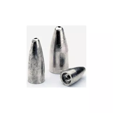 Bullet Weights Slip Sinkers 1/16 oz. 25 pc Black 1/16