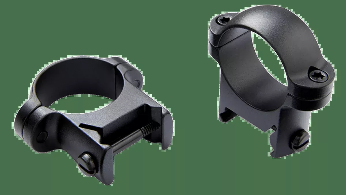 Burris Zee Rings 1 In. High Matte Black Weaver Style
