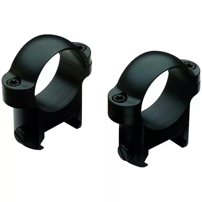Burris Zee Rings 1 in. Low Matte Black Weaver Style