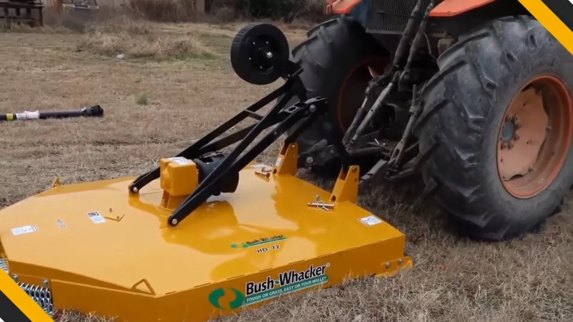 Bush Whacker Single Spindle HD Brush Cutter | Model ST-7210 | Width 72″ inches | Horsepower 40 HP | For Tractors