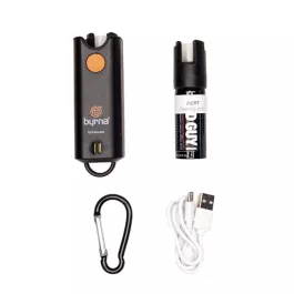 Byrna Duo Personal Alarm +BGR - Black