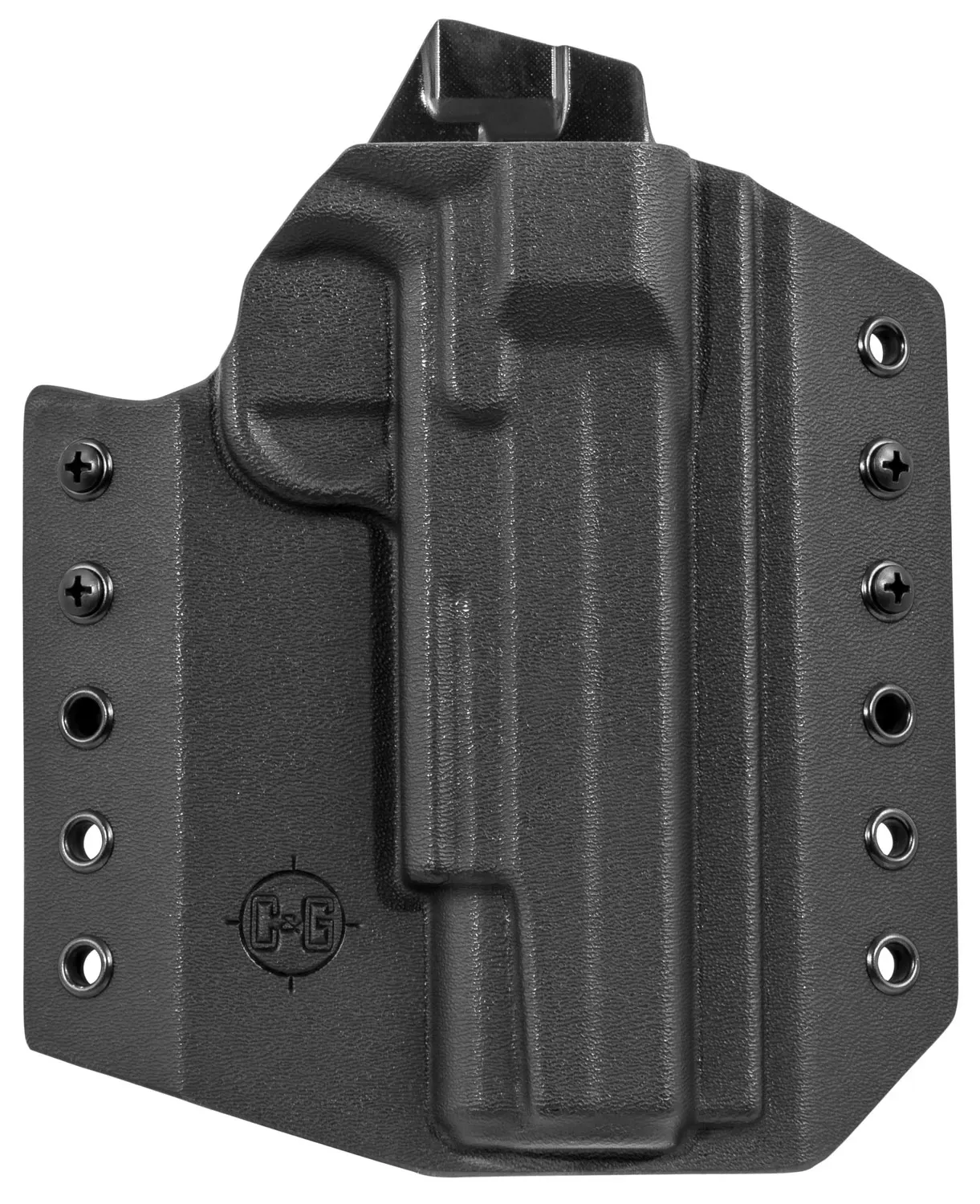 C&G HOLSTERS Covert OWB Sig 1911 w/Rail 5" Kydex