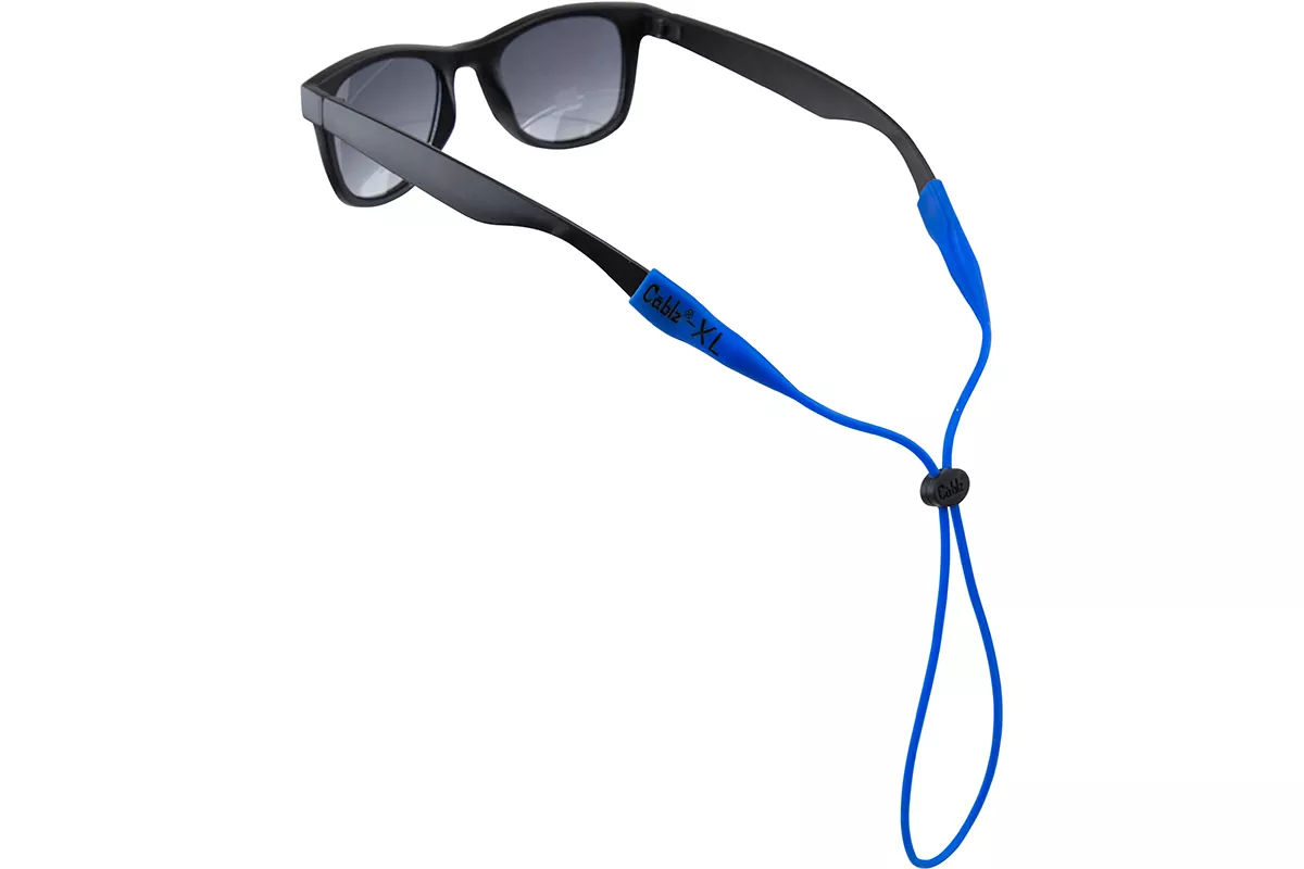 Cablz Silicone Blue Adjustable 16″ #SILICONEBLU