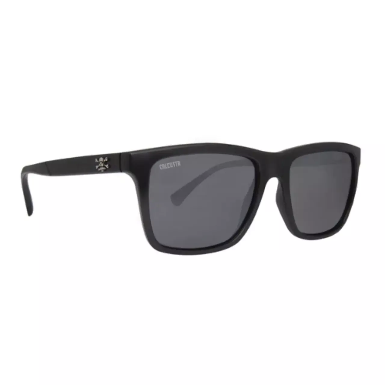 Calcutta Intruder Sunglasses - Matte Black/Silver Mirror