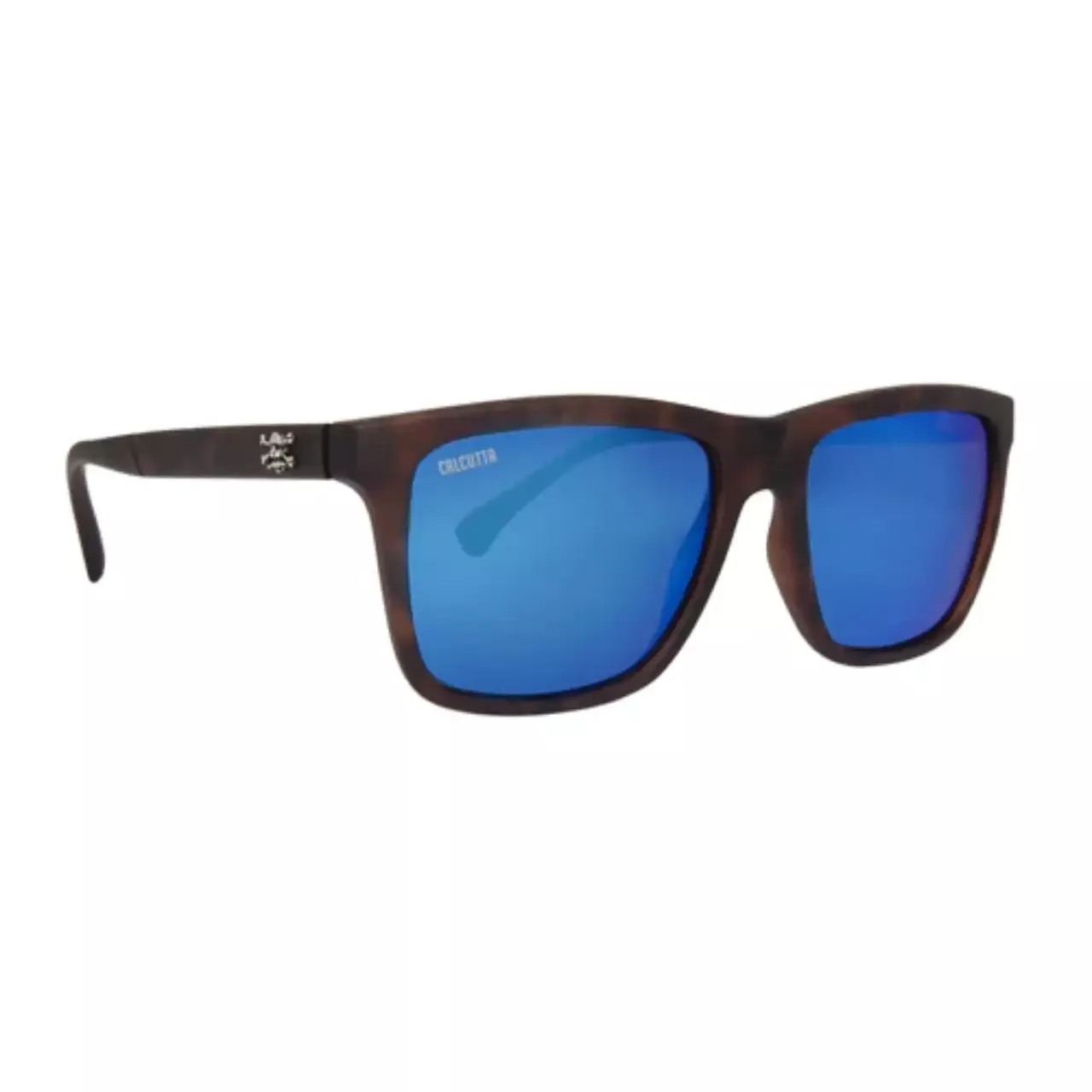 Calcutta Intruder Sunglasses – Matte Tortoise/Blue Mirror
