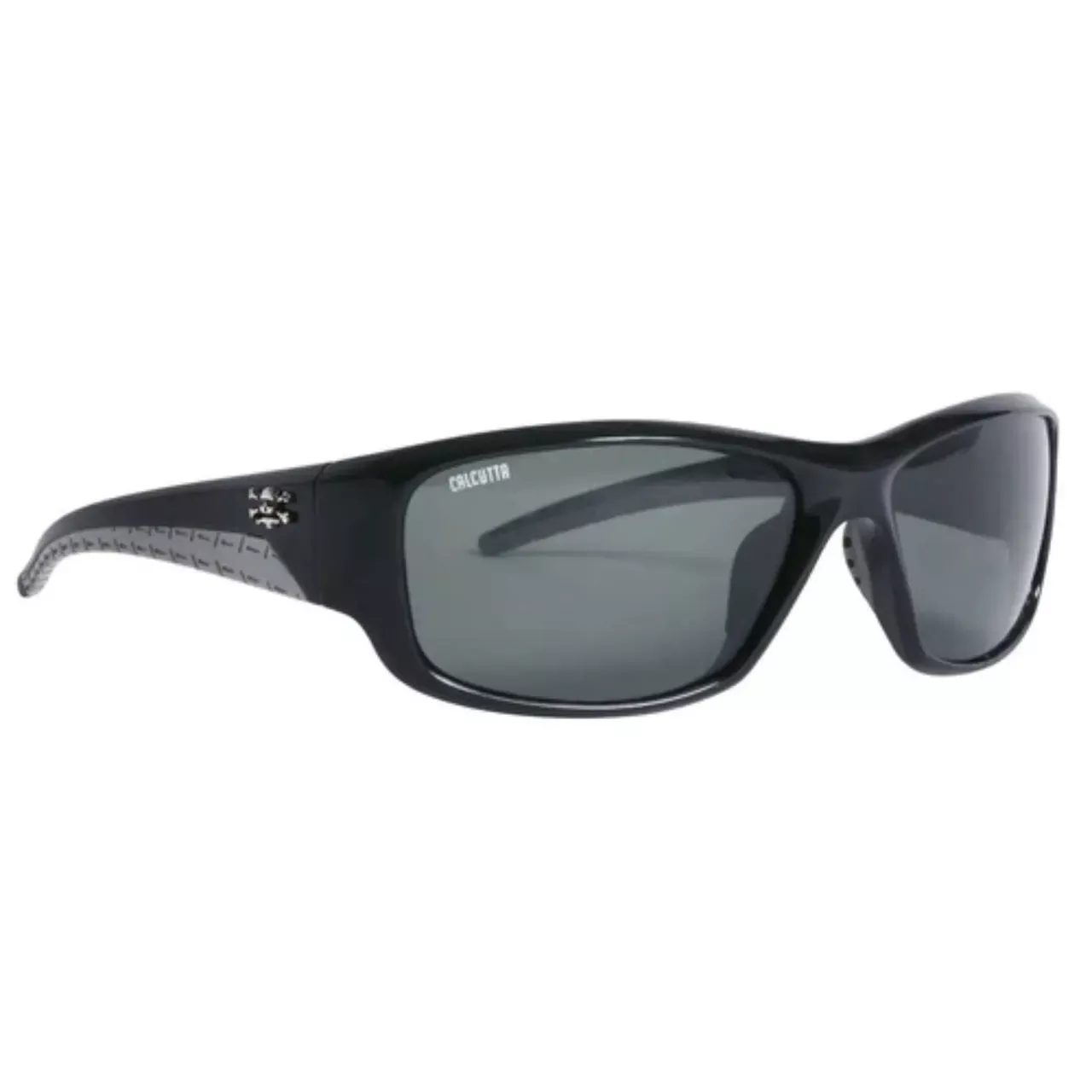 Calcutta Jost Sunglasses - Shiny Black/Gray