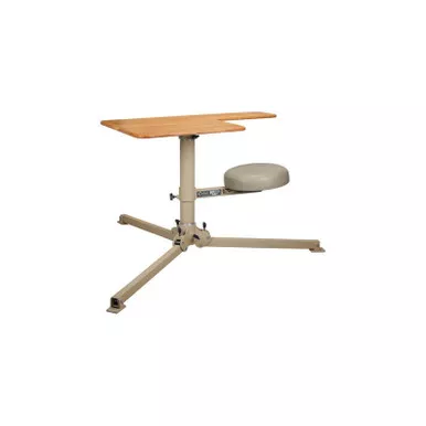 Caldwell 300015 BR Pivot Shooting Bench, Butcher Block Top