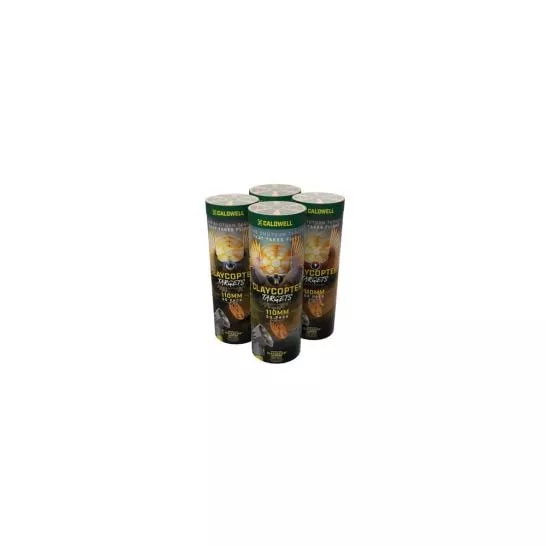 Caldwell ClayCopter 110mm Target 50 Pack #1215372