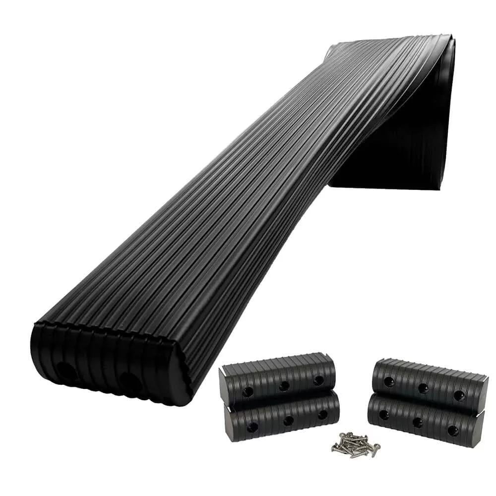 Caliber BunkWrap Kit – Black 16′ x 2″ x 6″ Roll with Hardware and Endcaps – 23052-BK