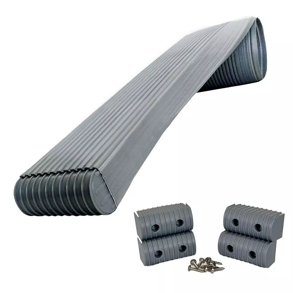 Caliber BunkWrap Kit – Grey 24′ x 2″ x 4″ Roll with Stainless Steel Hardware – 23054
