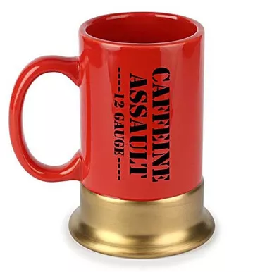 Caliber Gourmet CBG-M-1008 Caffeine Assault 12 Gauge Mug