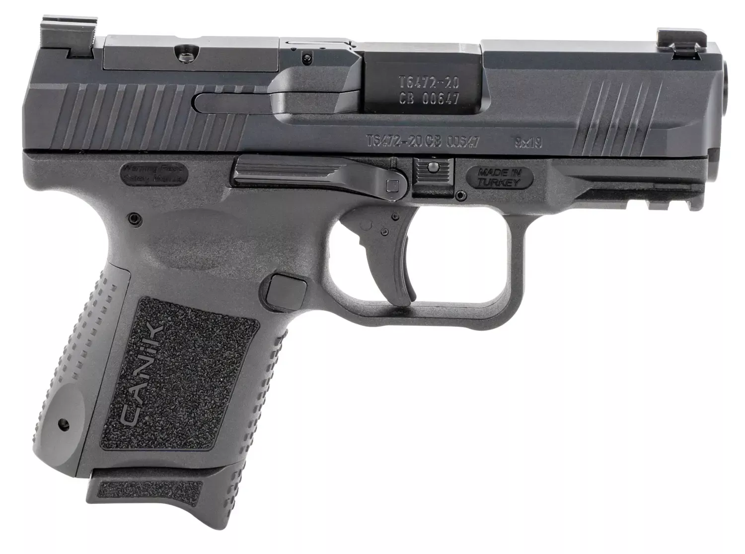Canik TP9 Elite Subcompact 9mm Luger 3.60″ 15+1,12+1 Capacity