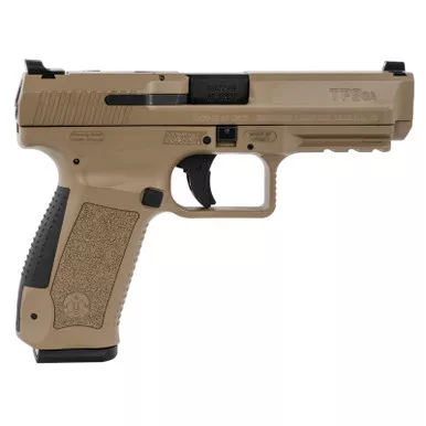 Canik TP9SA MOD 2 9mm 4.46″ Match Barrel Flat Dark Earth 2x18rd Mags