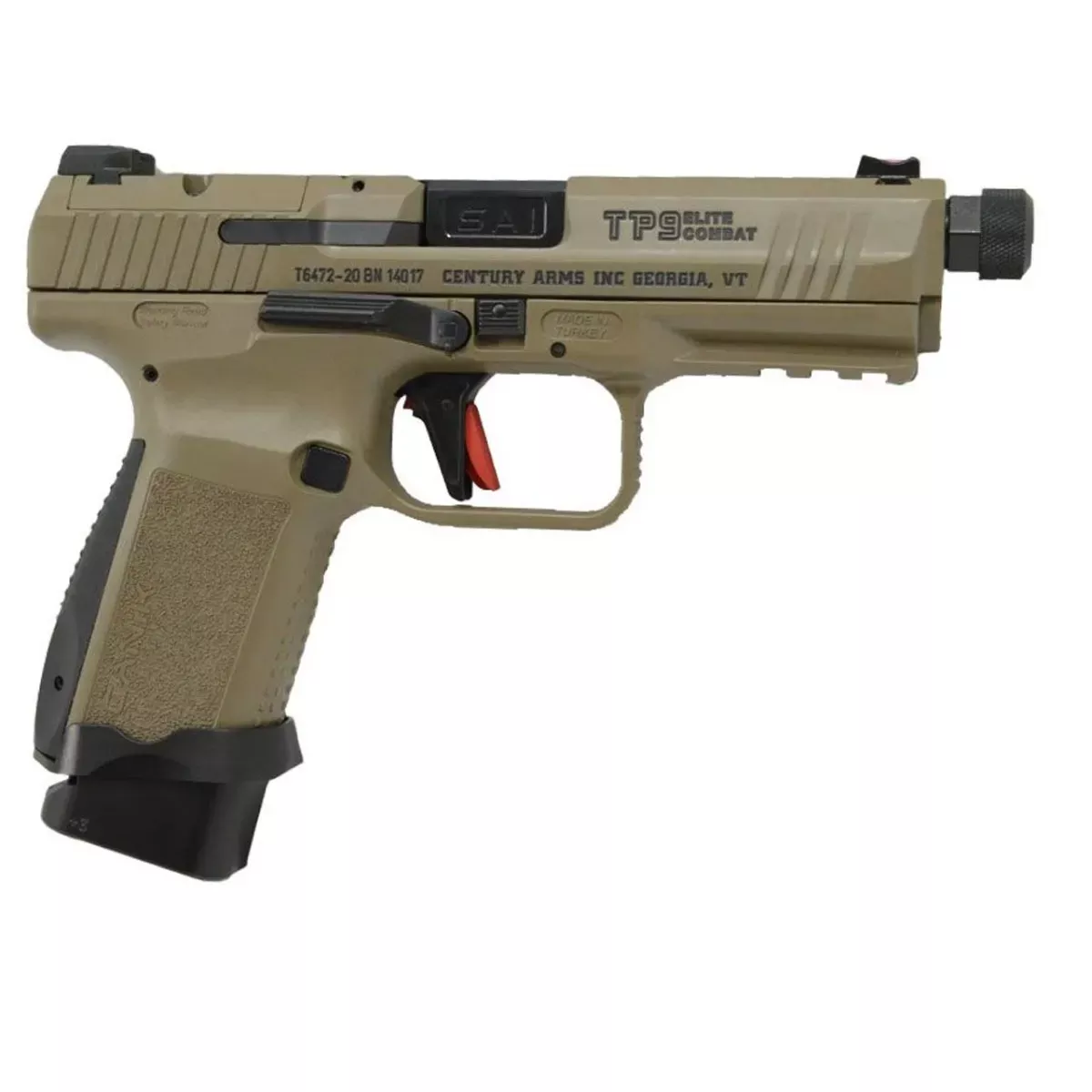 Canik TP9SF Elite Combat 9mm FDE