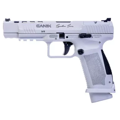 Canik TP9SFx Whiteout 9mm 5.2" Barrel FO Front 20rd