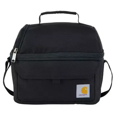 Carhartt Insulated 12 Can Two Compartment Lunch Cooler Black