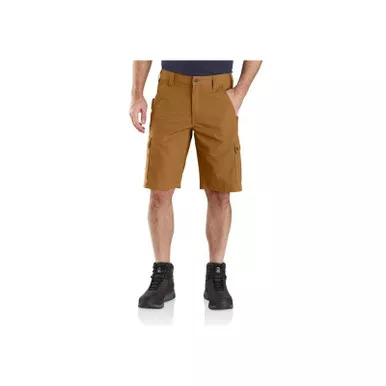 Carhartt Mens Rugged Flex Relaxed Fit Ripstop Cargo Work Shorts