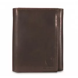 Carhartt Oiled Tanned Trifold Wallet - Brown
