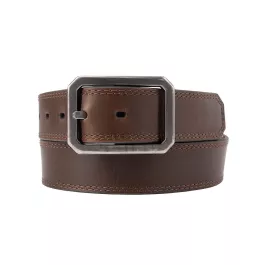 Carhartt Rev. Leather Belt - Brown/Black - 34