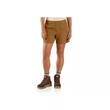 Carhartt Womens Force Relaxed Fit Ripstop Work Shorts