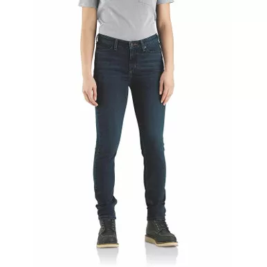 Carhartt Womens Rugged Flex Slim Fit Tapered Jeans