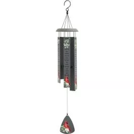 Carson Home Accents Harmony Bar Chime - 32 Inches - Cardinal