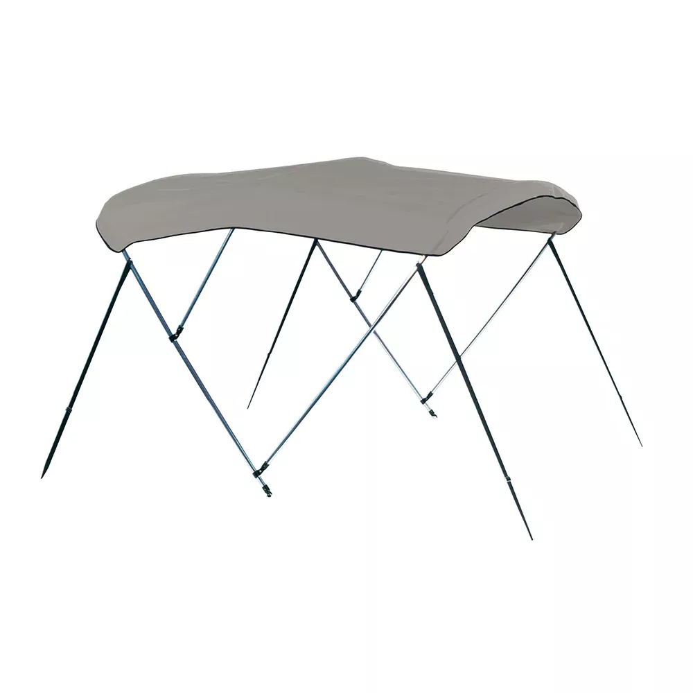 Carver 3 Bow 4675U Bimini Top with Boot – Cadet Grey Acrylic [A4675UB-10]