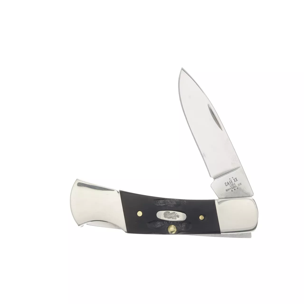 Case Knife Lockback Folding Knife Jigged Buffalo Horn Handle #65031