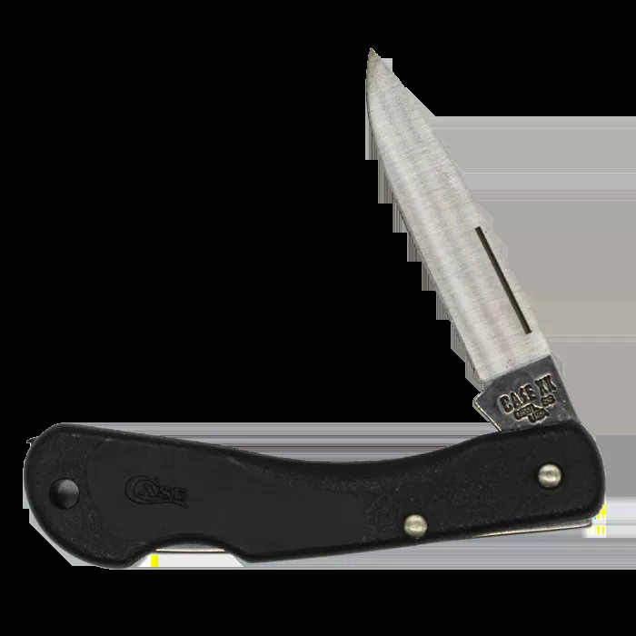 Case Knife Mini Blackhorn Lockback Folding Knife #00253