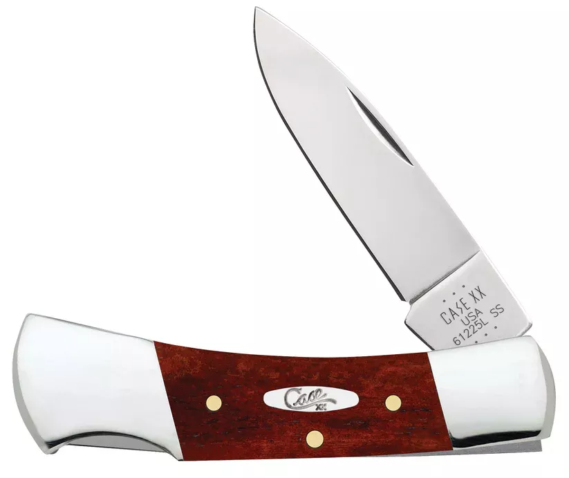 Case Knife Smooth Chestnut Bone Lockback Knife #28912