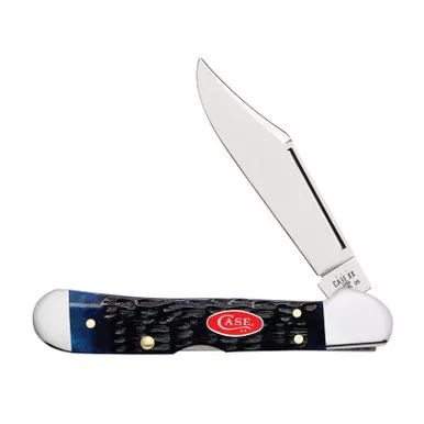 Case Rogers Jig Navy Blue Bone Mini CopperLock