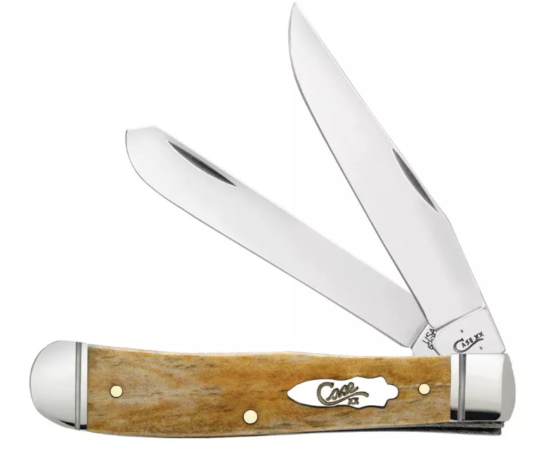 Case Smooth Antique Bone Trapper #58182