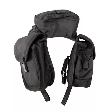 CASHEL English Front Small Black Bag (SB-EN-S-BLA)
