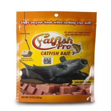 CATFISH PRO Chicken Liver Catfish Bait Black