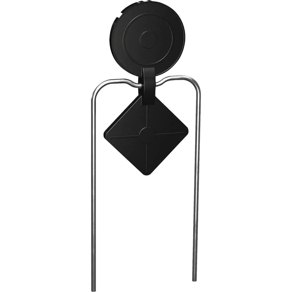 Champion Duraseal Double Gong Target Black