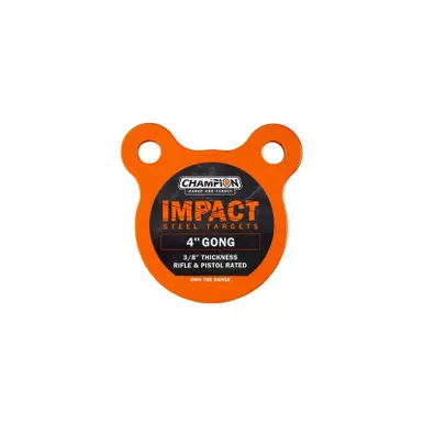 Champion Impact Steel Gong Target 4" Round