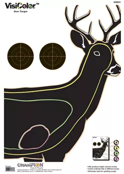 Champion Interactive Visicolor Deer Target- 10 Pack #SS38779
